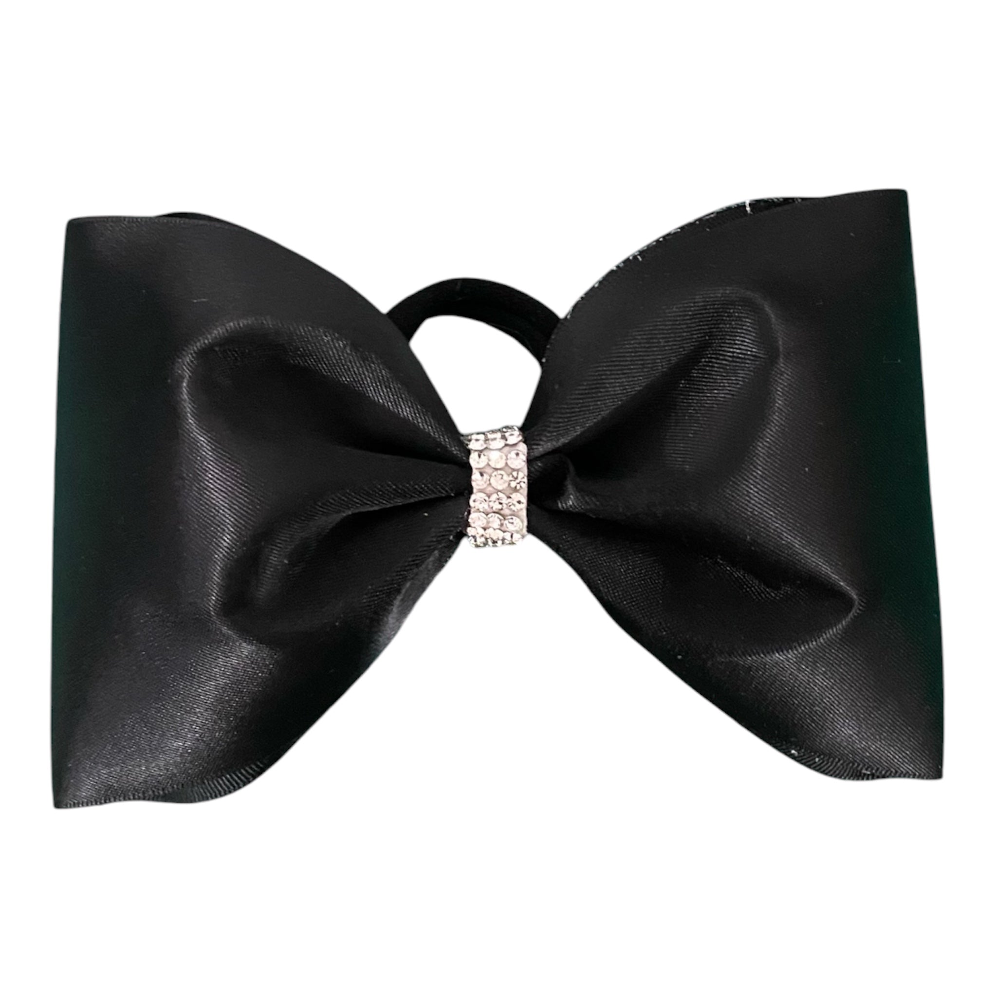 Satin Tail-less Cheer bow